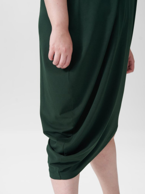 Iconic Geneva Dress - Forest Green