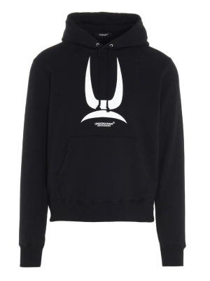 Undercover Logo Printed Hoodie