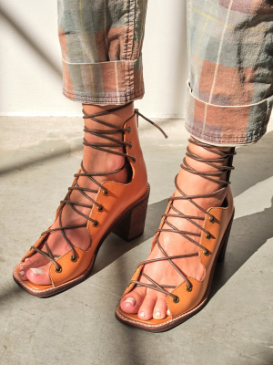 Lahaina Leather Heels