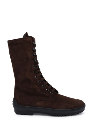 Tod's Lace-up Combat Boots