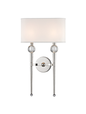 Rockland 2 Light Wall Sconce