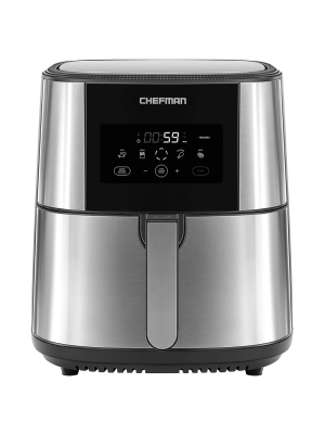 Chefman 8qt Digital Air Fryer - Silver