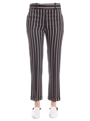 Haider Ackermann Allover Striped Wide-leg Trousers