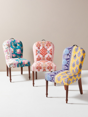 Kachel Daphne-printed Dining Chair