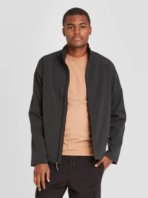 Men's Fullzip Softshell Jacket - Goodfellow & Co™ Black