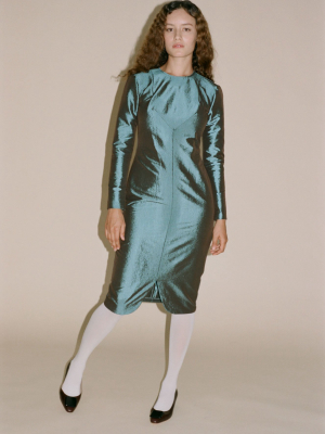 Maryam Nassir Zadeh Charlie Dress In Abalone