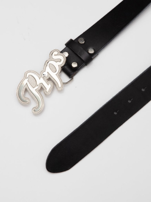 Script Logo Belt