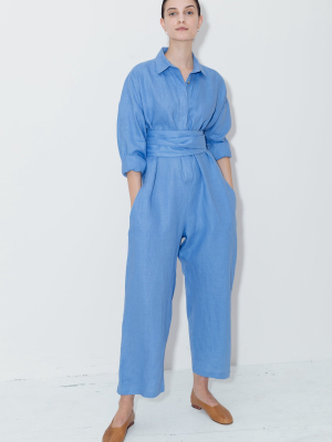 Empyrean Linen Ren Jumpsuit