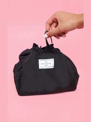 The Flat Lay Co. Makeup Bag Classic Black