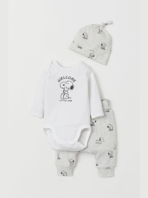 3-piece Jersey Set