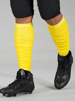 Hue Yellow Football Leg Sleeves