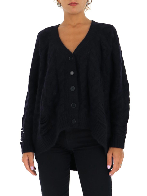 Stella Mccartney Cable Knit V-neck Cardigan