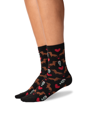 Women's Dogs And Milkshake Socks