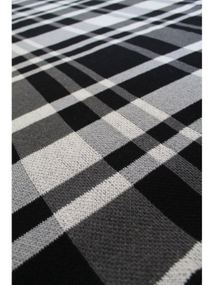 Happy Habitat City Throw Black/grey