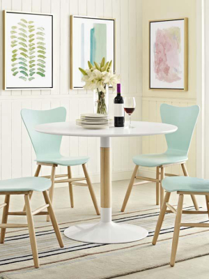 Swirl Round Dining Table