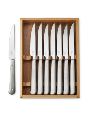 Zwilling Stainless-steel 8-piece Knife Set With Tray