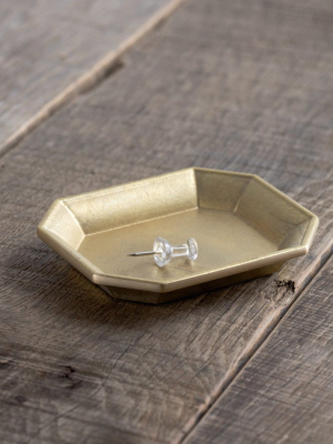 Brass Stationary Tray - Small