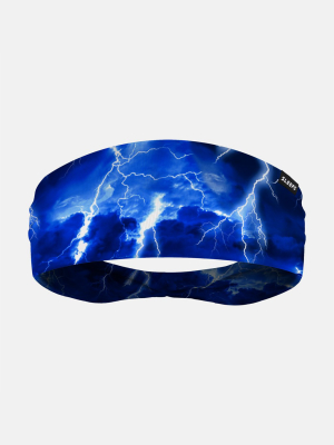 Blue Lightning Headband