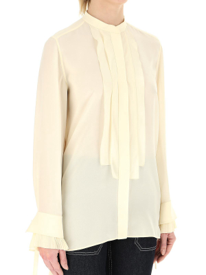 Chloé Pleated Blouse