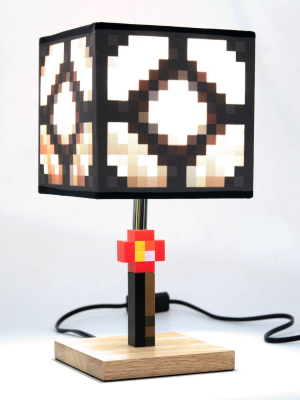 Minecraft Glowstone Table Lamp