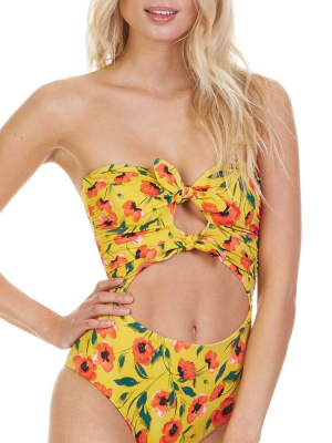 Tori Praver Roux One Piece Swimsuit In French Poppy