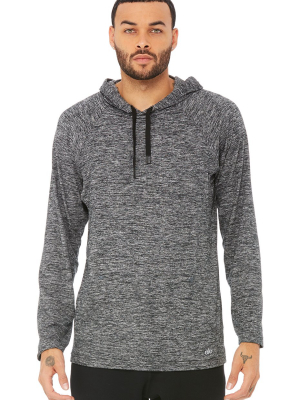 The Conquer Hoodie - Graphite Marl