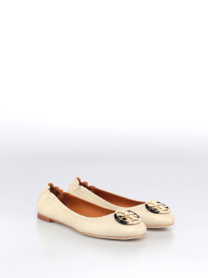 Tory Burch Multi-logo Ballet Flats