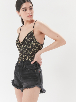 Bdg High-waisted Cheeky Denim Short – Black Denim