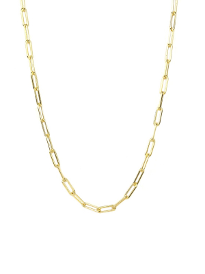 Sterling 24" Link Necklace