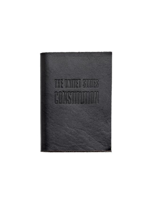 Mini United States Constitution Vachetta Leather