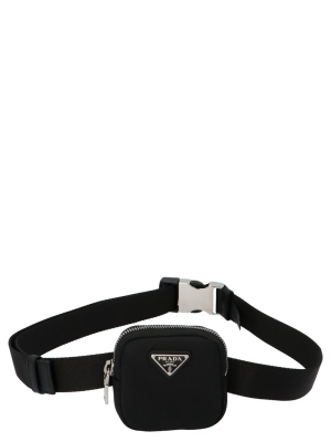 Prada Pouch Buckle Belt