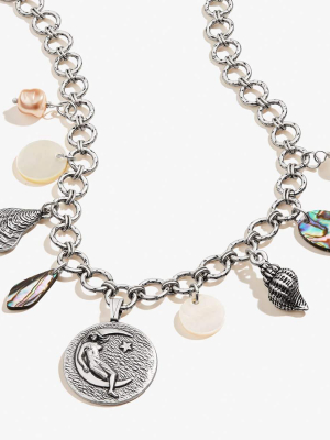 Beach Treasure Multi-charm Necklace