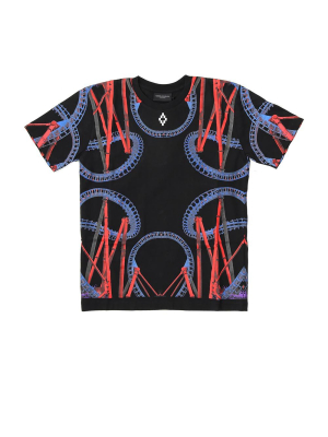 Marcelo Burlon County Of Milan Kids Graphic Printed T-shirt