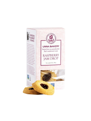 Raspberry Jam Drop Cookies - 3.4oz Box