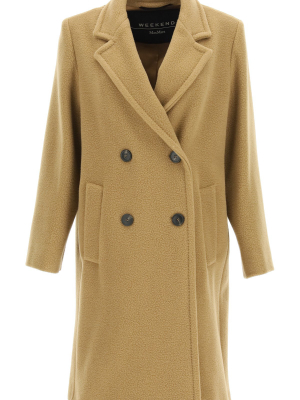 Weekend Max Mara Filly Double Breasted Coat