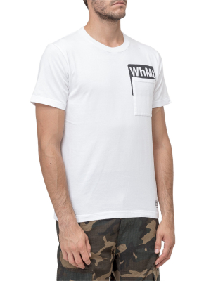 White Mountaineering Logo Print Pocket T-shirt