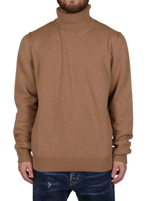 Maison Margiela High-neck Knit Sweater