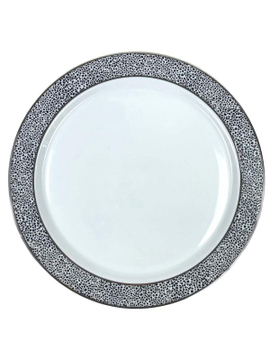 Michael Wainwright Panthera Platinum Dinner Plate