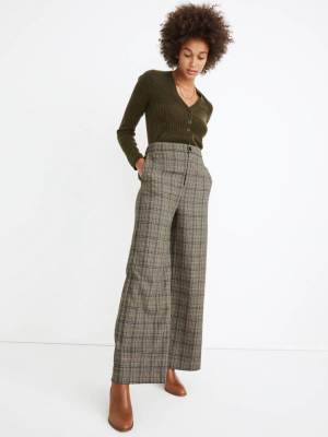 Huston Pull-on Full-length Pants In Miltmore Plaid