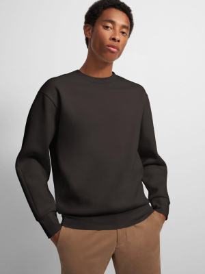 Crewneck Sweatshirt In Cotton Fleece