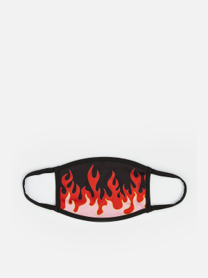 **flame Fashion Face Mask By Skinnydip