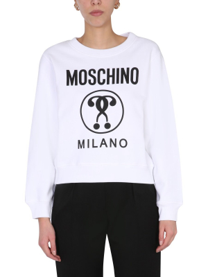 Moschino Double Question Mark Sweatshirt