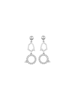 Jackson 2-drop Diamond Earrings