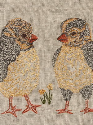Baby Chickens Tea Towel