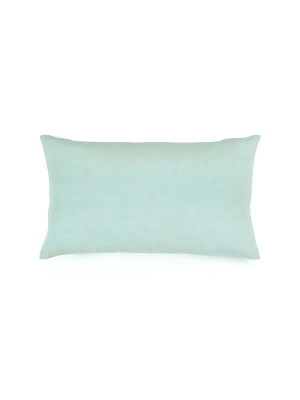 Simple Linen Bolster Pillow Sage