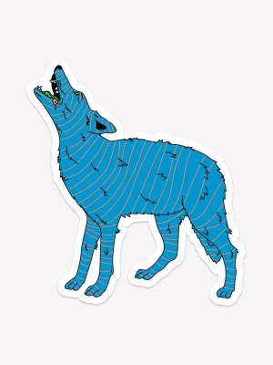 Howl'n Sticker