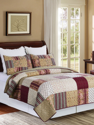 C&f Home Arlo Full/queen Quilt Set