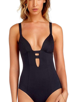 Vitamin A Ecolux Neutra One Piece In Black 50m Ecb