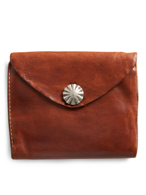 Concho Leather Wallet