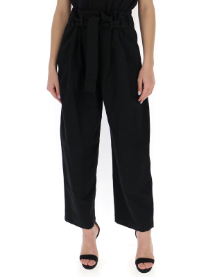 Lemaire Tie Belt Cropped Pants